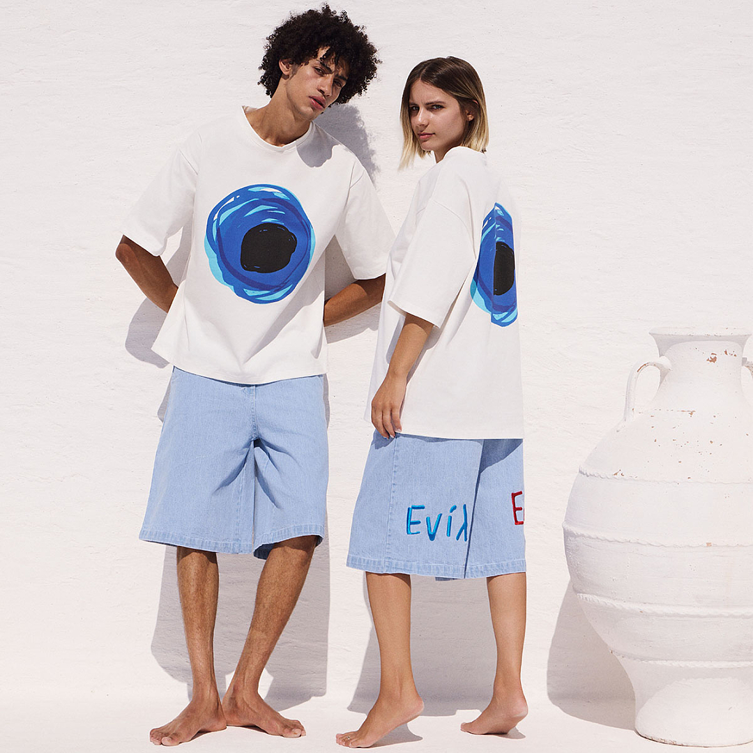 Evil Bermuda light blue 