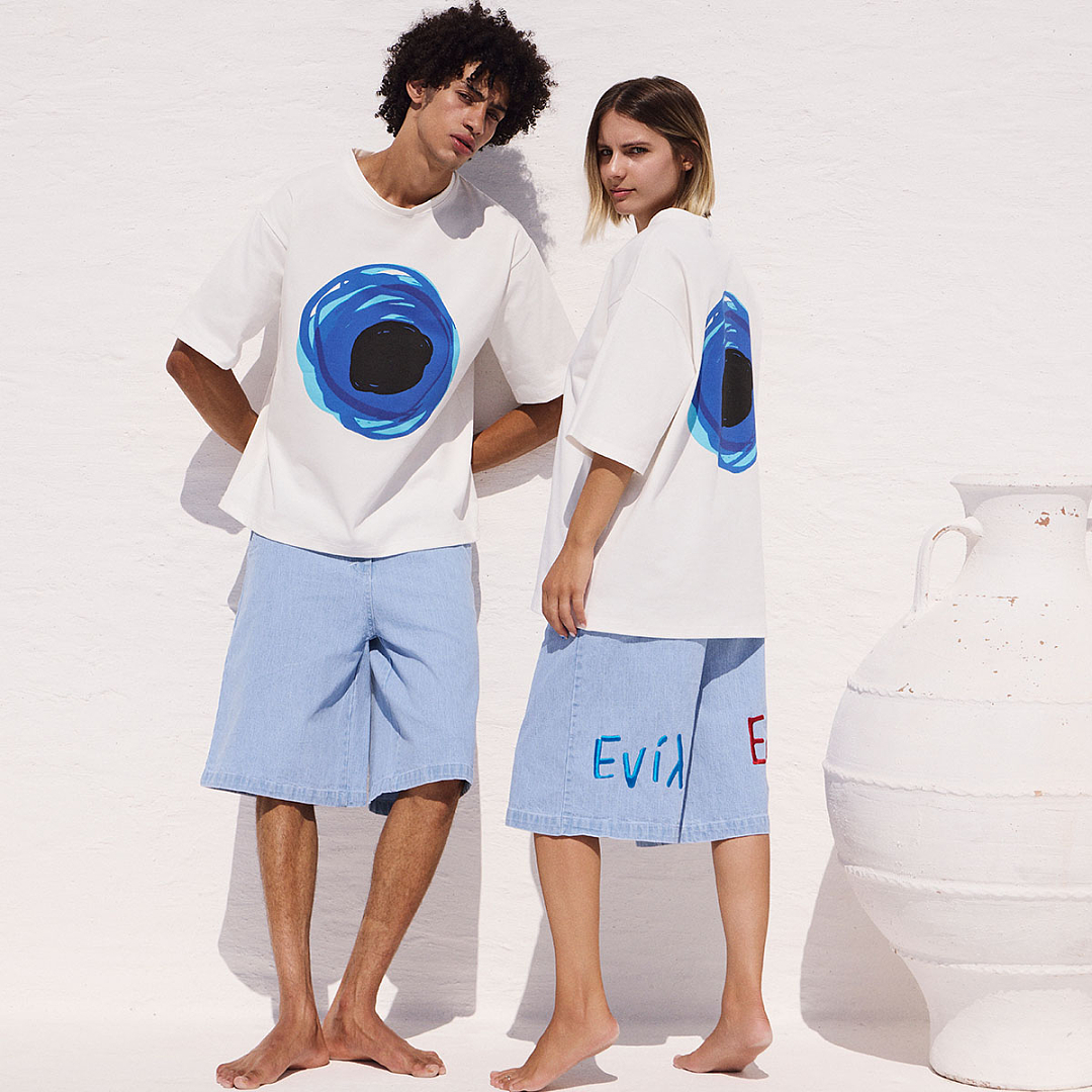 Evil eye T-shirt front